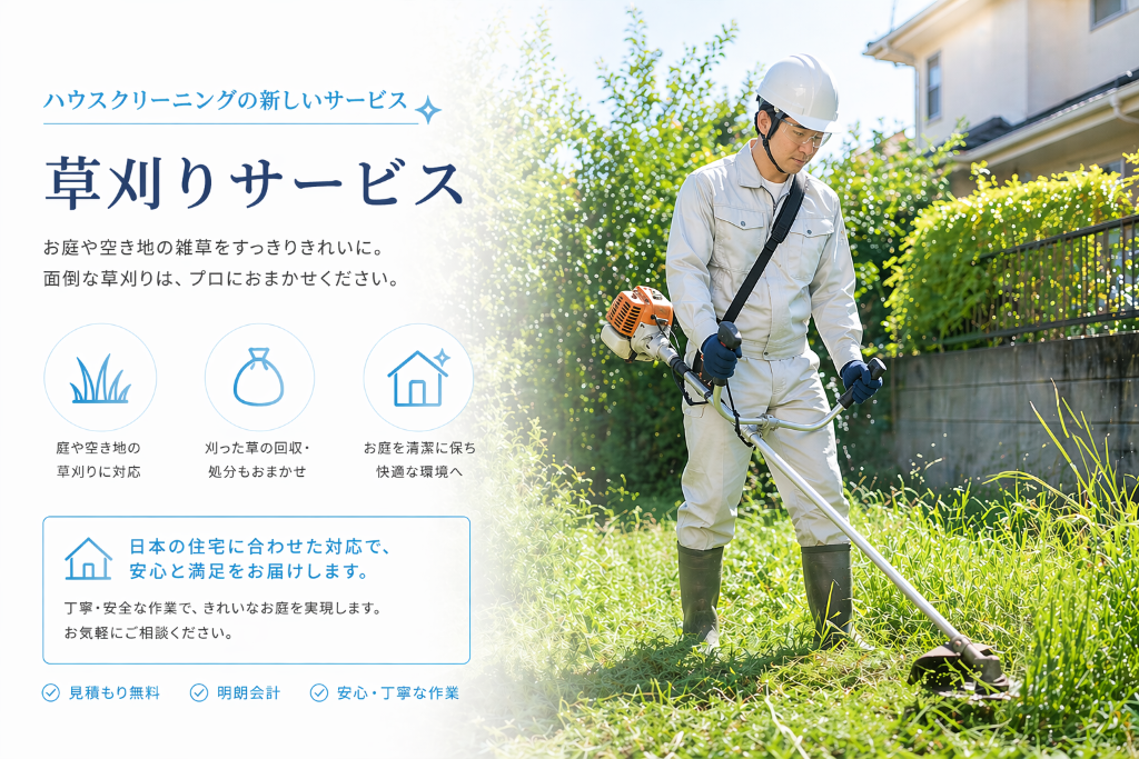 草刈り 雑草除去